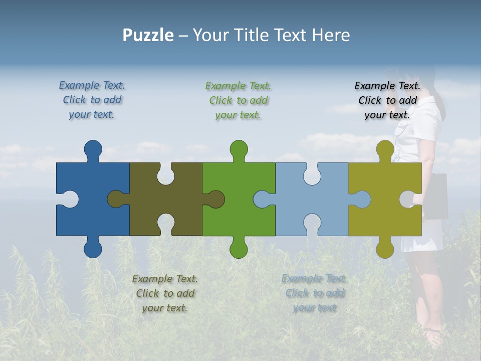 Hands Communication Trees PowerPoint Template