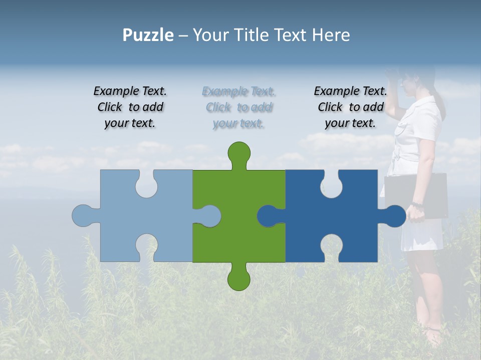 Hands Communication Trees PowerPoint Template