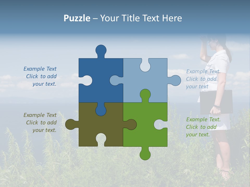 Hands Communication Trees PowerPoint Template