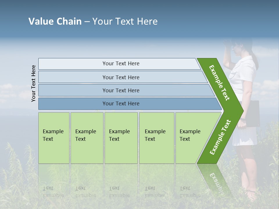 Hands Communication Trees PowerPoint Template