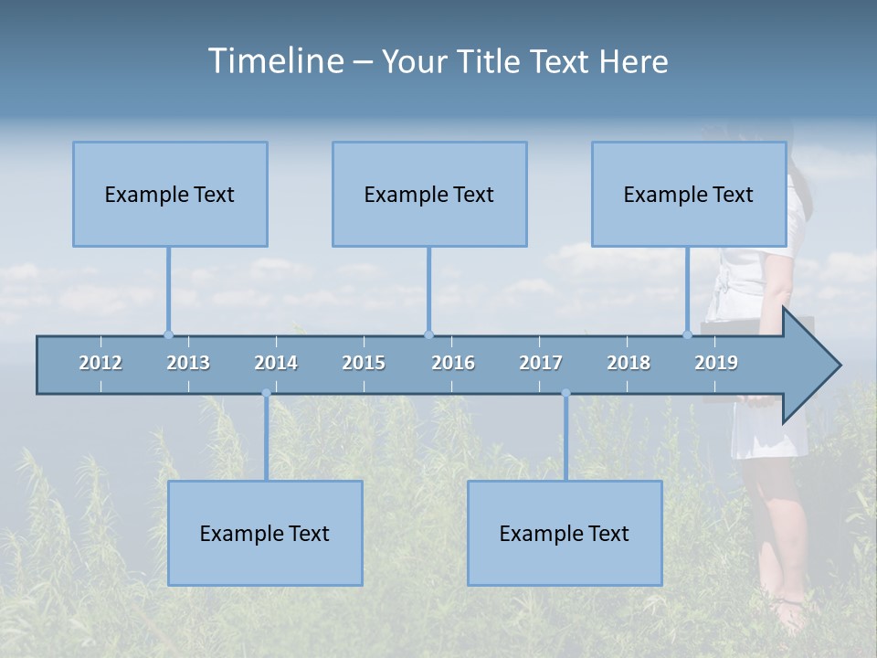 Hands Communication Trees PowerPoint Template