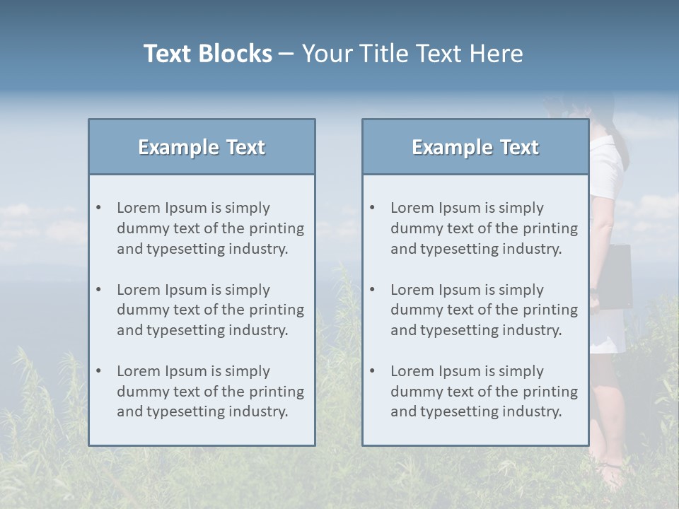 Hands Communication Trees PowerPoint Template
