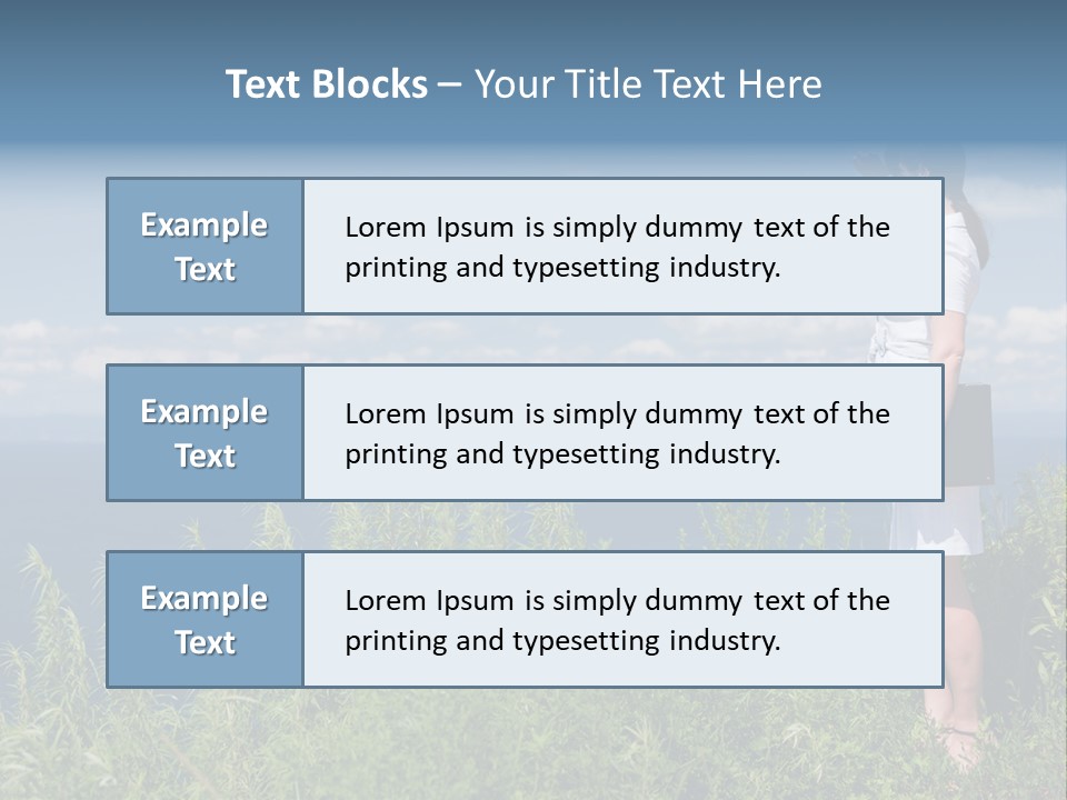 Hands Communication Trees PowerPoint Template