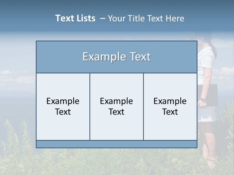 Hands Communication Trees PowerPoint Template
