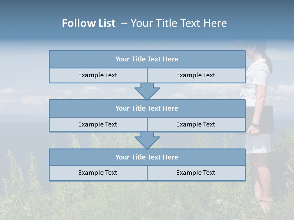 Hands Communication Trees PowerPoint Template