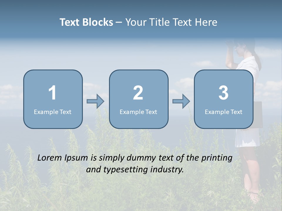 Hands Communication Trees PowerPoint Template