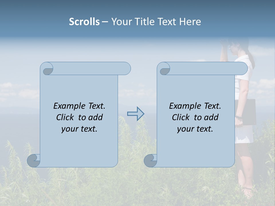 Hands Communication Trees PowerPoint Template
