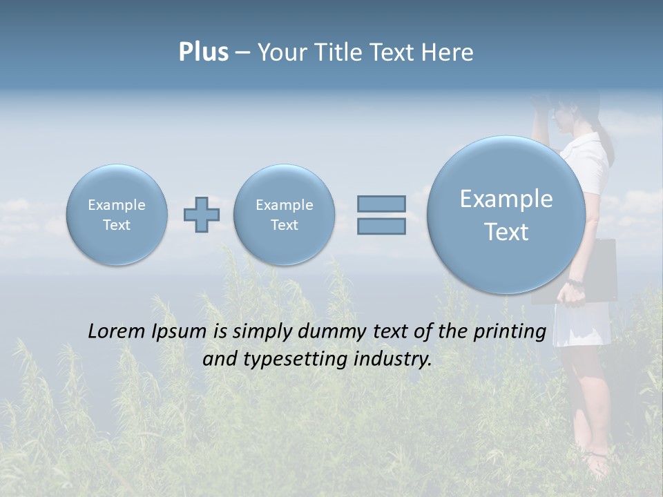 Hands Communication Trees PowerPoint Template