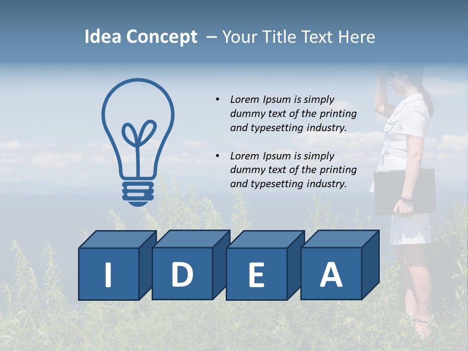Hands Communication Trees PowerPoint Template