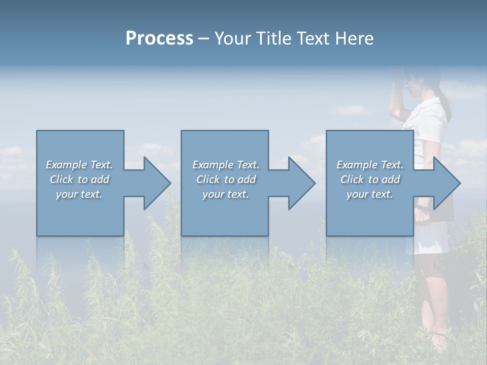 Hands Communication Trees PowerPoint Template