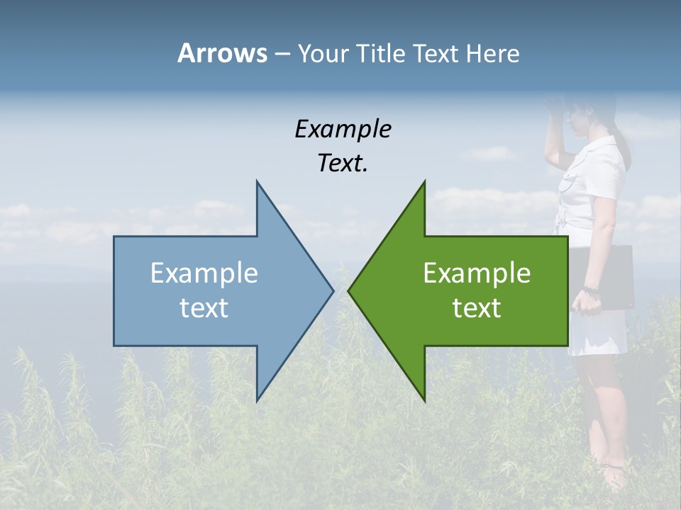 Hands Communication Trees PowerPoint Template
