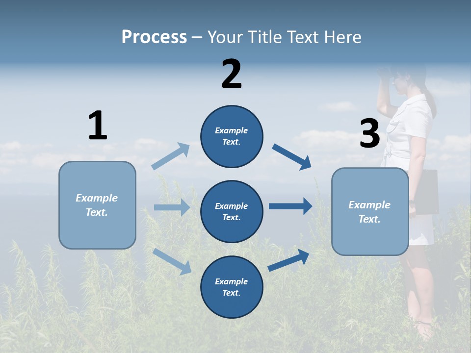 Hands Communication Trees PowerPoint Template