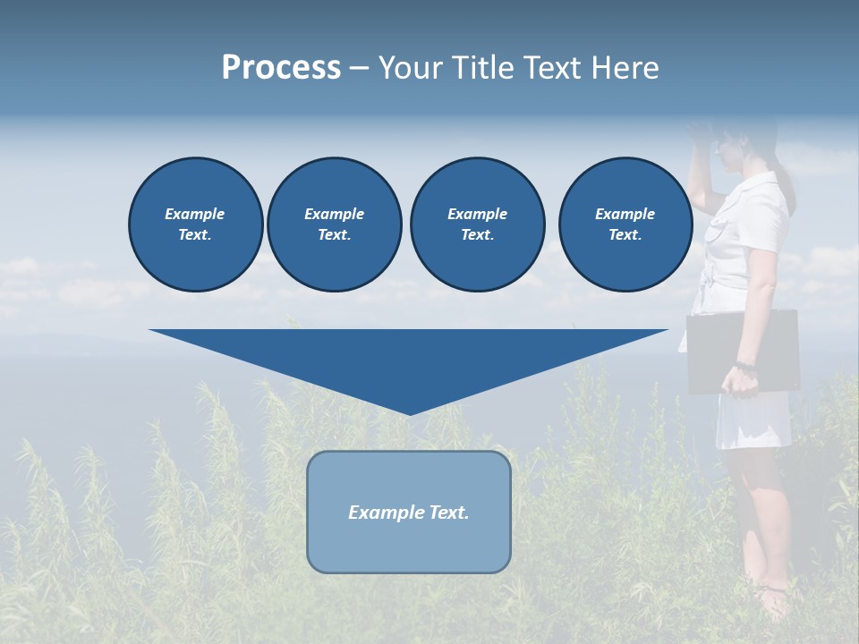Hands Communication Trees PowerPoint Template