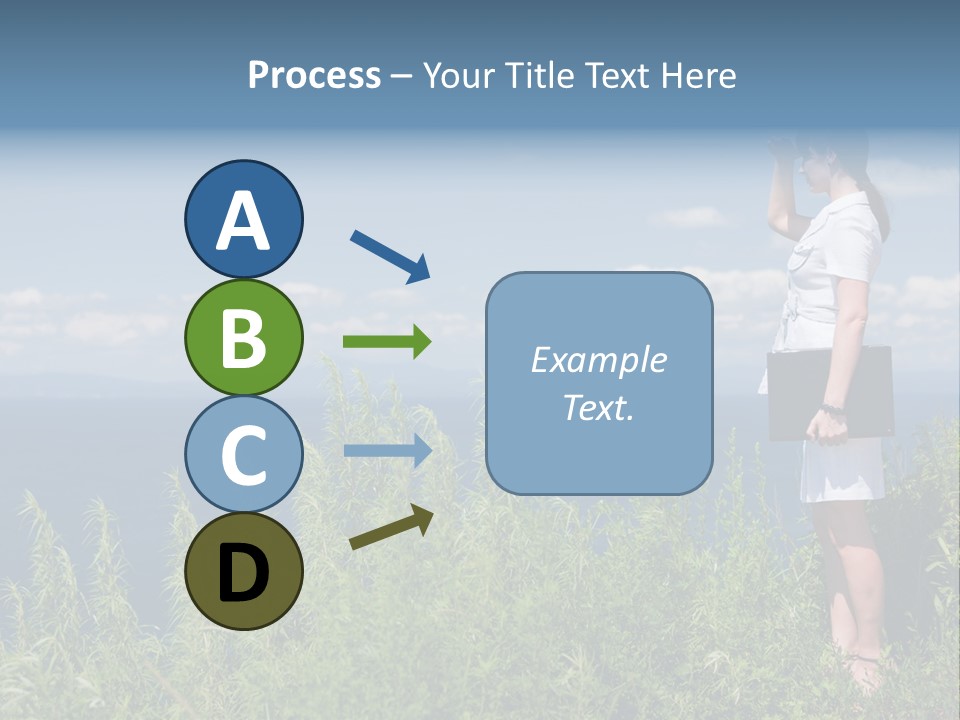 Hands Communication Trees PowerPoint Template
