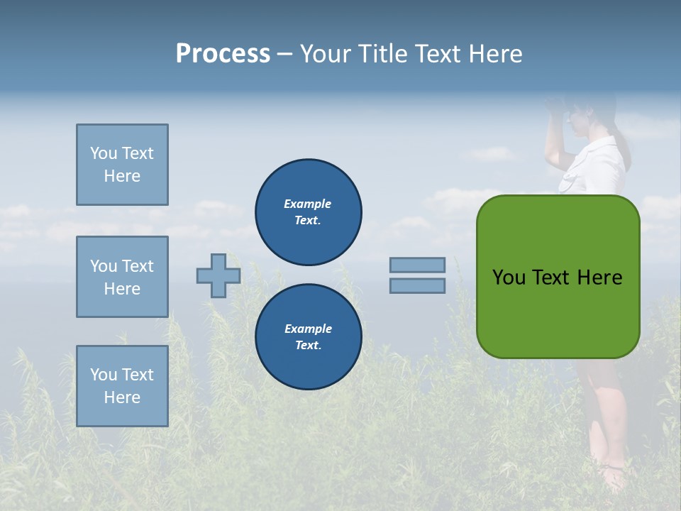 Hands Communication Trees PowerPoint Template