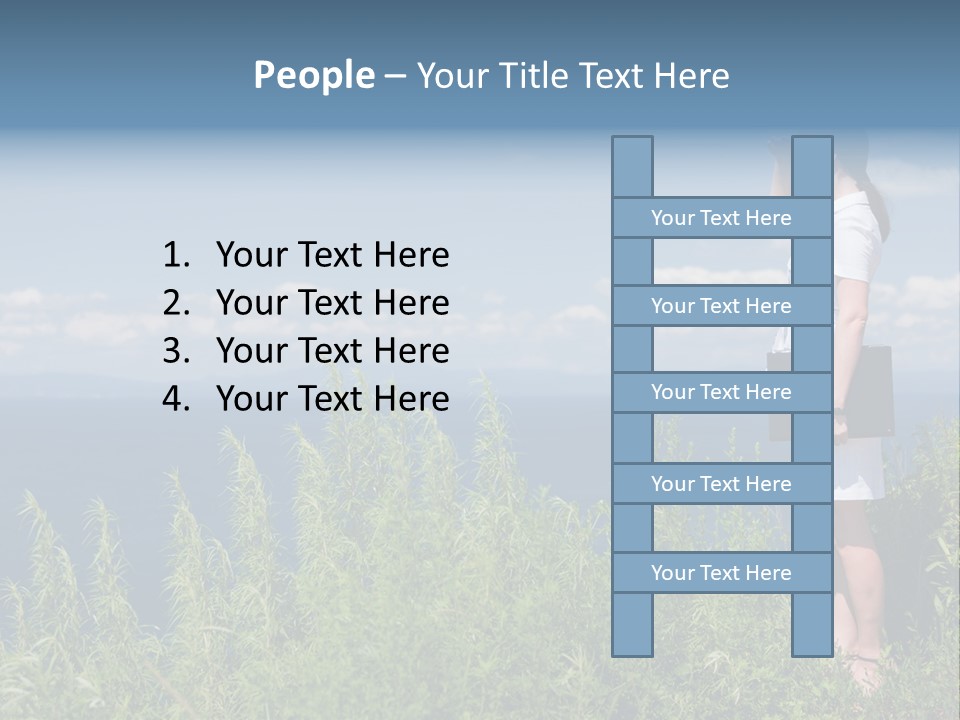 Hands Communication Trees PowerPoint Template