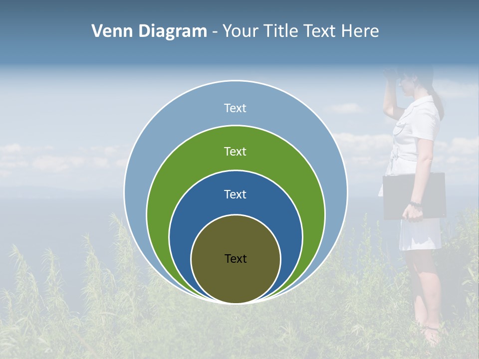 Hands Communication Trees PowerPoint Template