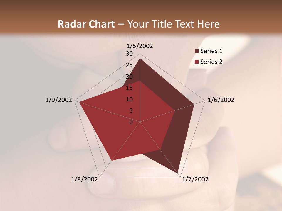 Christmas Lips Young PowerPoint Template