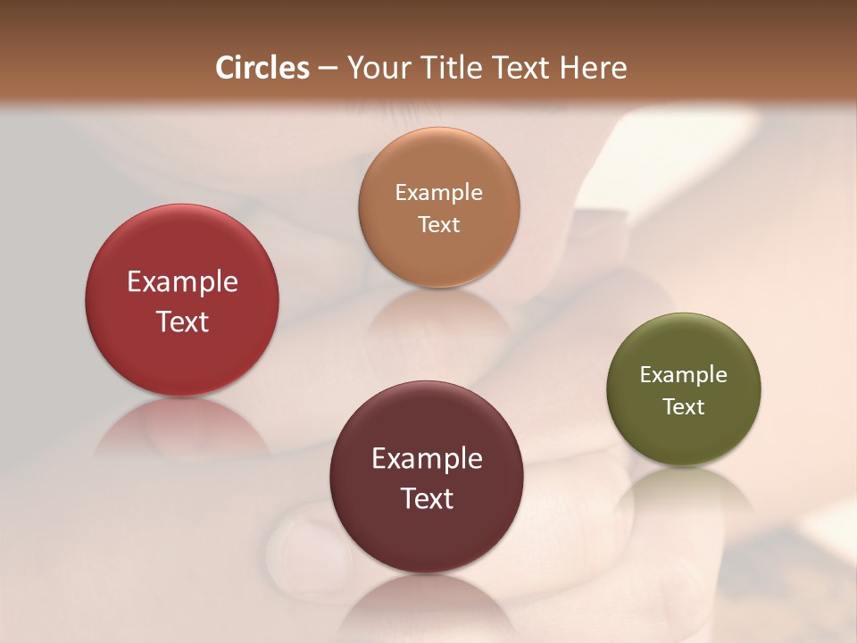 Christmas Lips Young PowerPoint Template