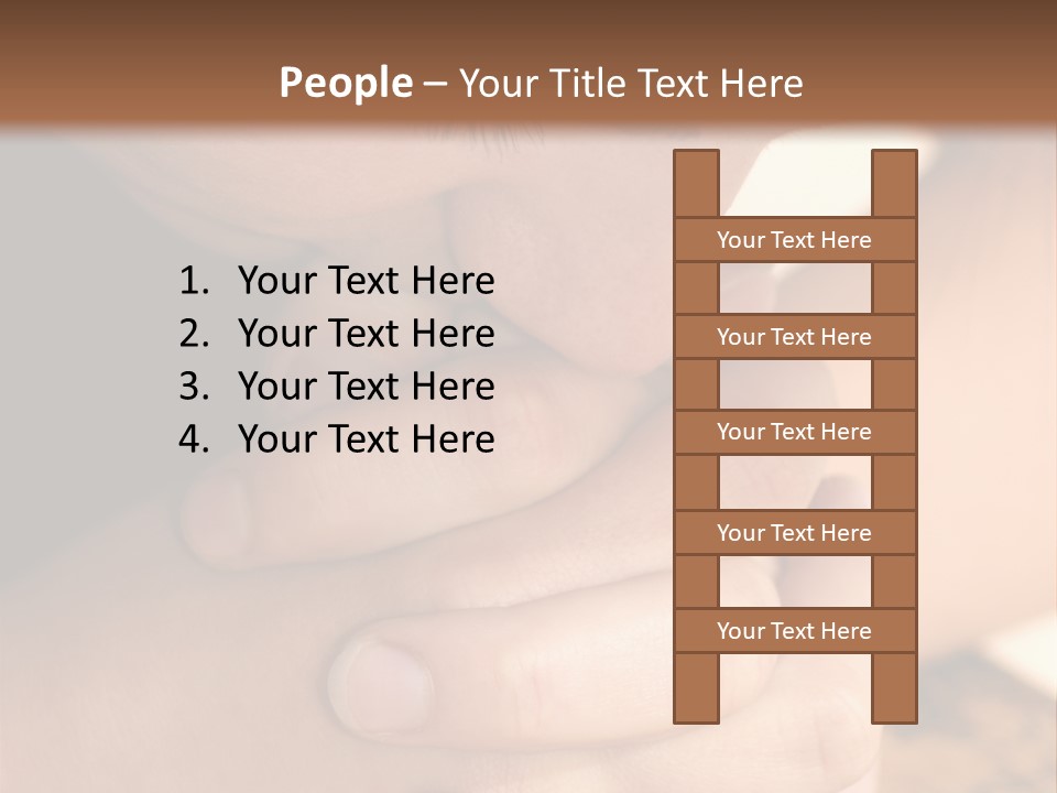 Christmas Lips Young PowerPoint Template