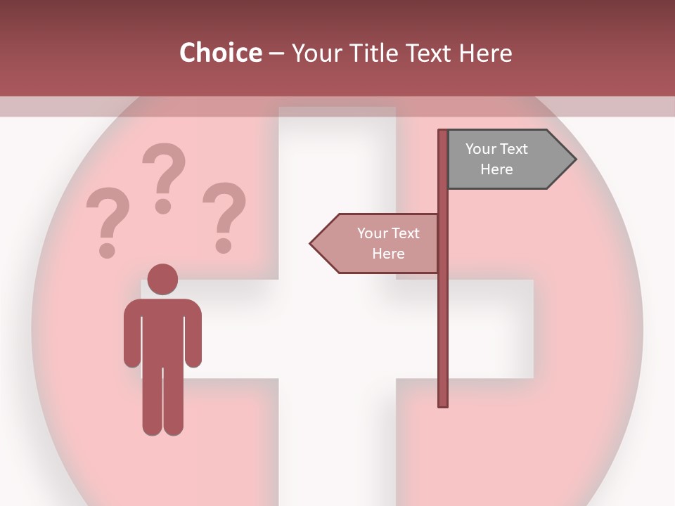 Insignia Doctor Sign PowerPoint Template