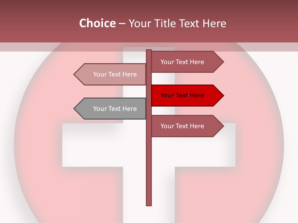 Insignia Doctor Sign PowerPoint Template