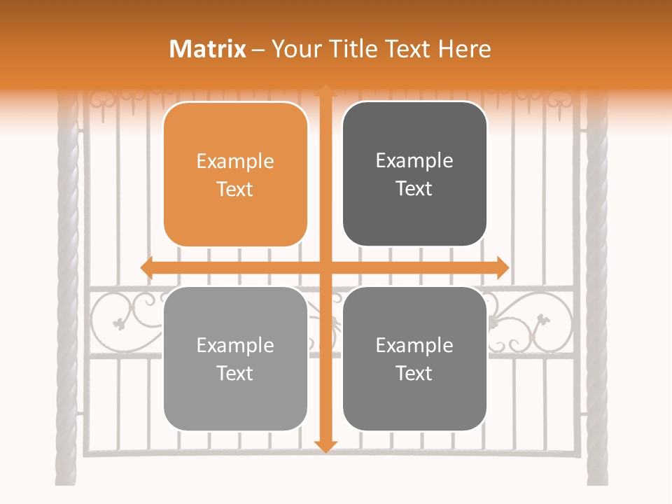 Doors Magnificent Elegance PowerPoint Template