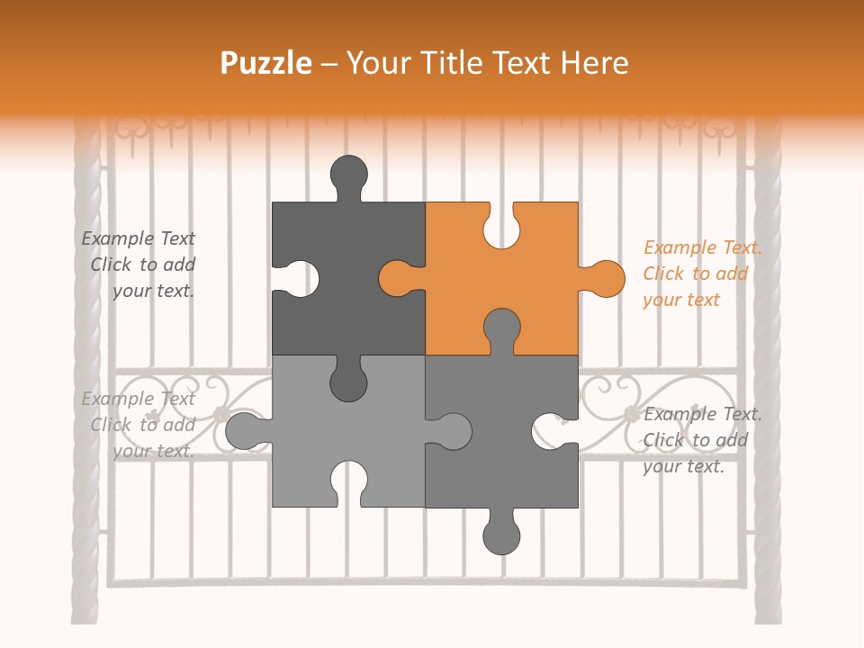 Doors Magnificent Elegance PowerPoint Template