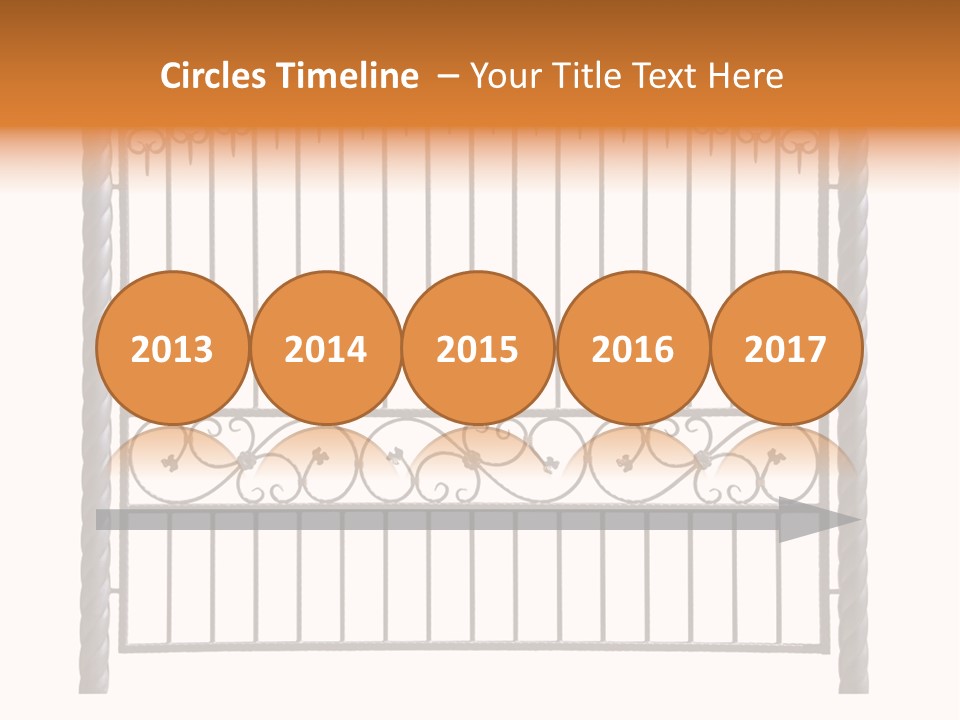 Doors Magnificent Elegance PowerPoint Template