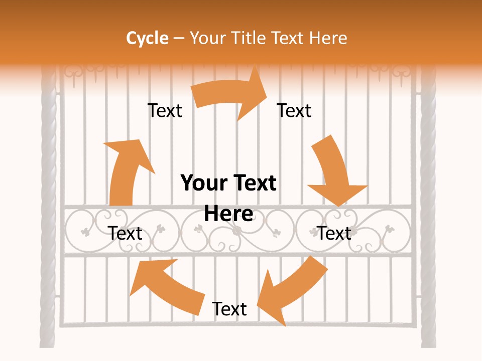 Doors Magnificent Elegance PowerPoint Template