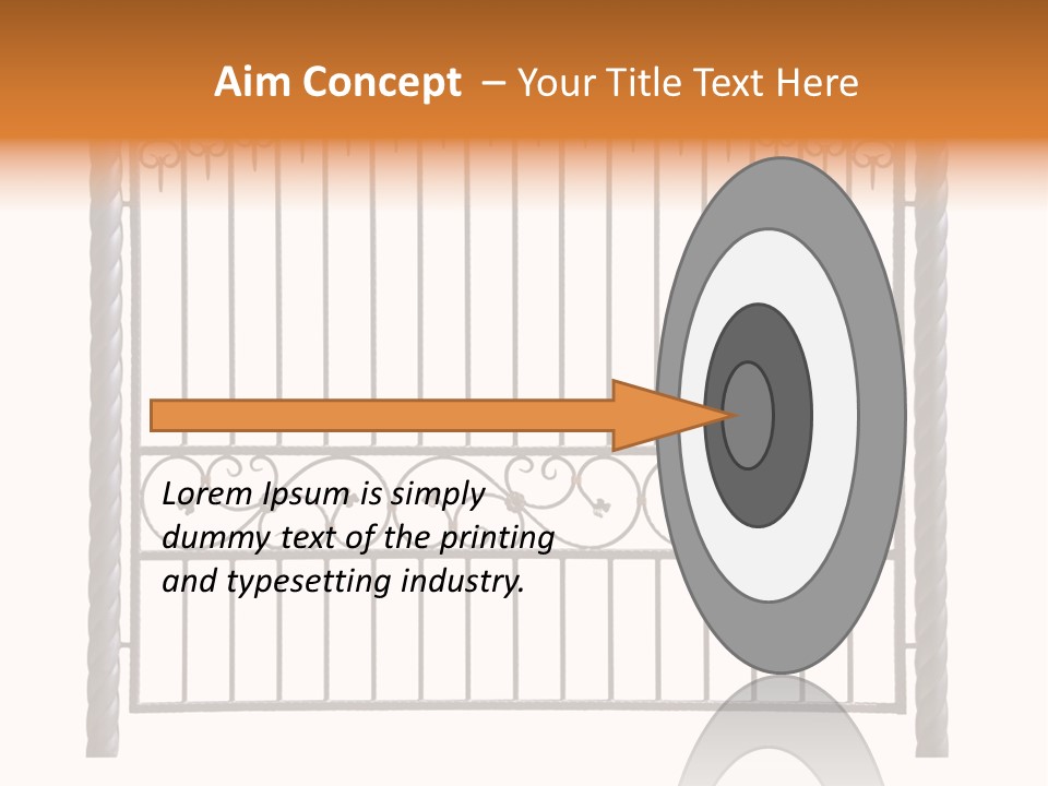 Doors Magnificent Elegance PowerPoint Template