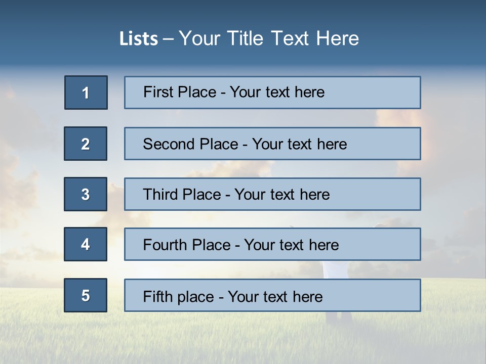 Leisure Spring Lifestyle PowerPoint Template