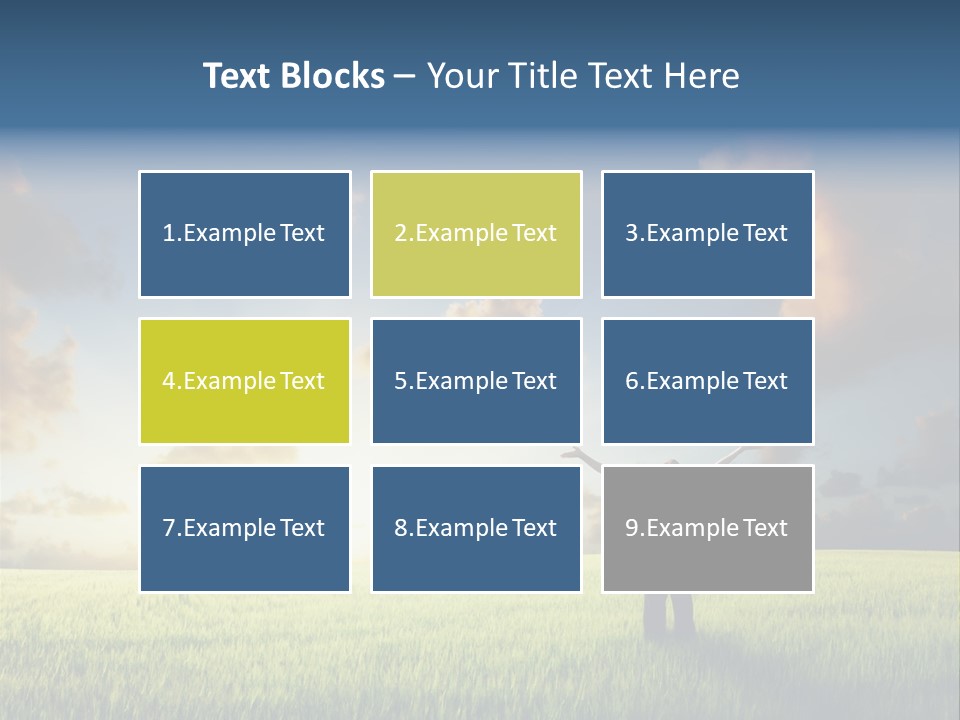 Leisure Spring Lifestyle PowerPoint Template