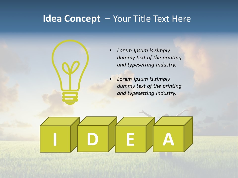 Leisure Spring Lifestyle PowerPoint Template