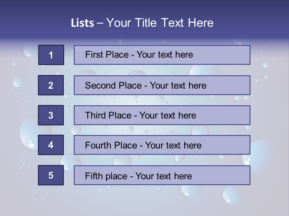 Light Pattern Beauty PowerPoint Template