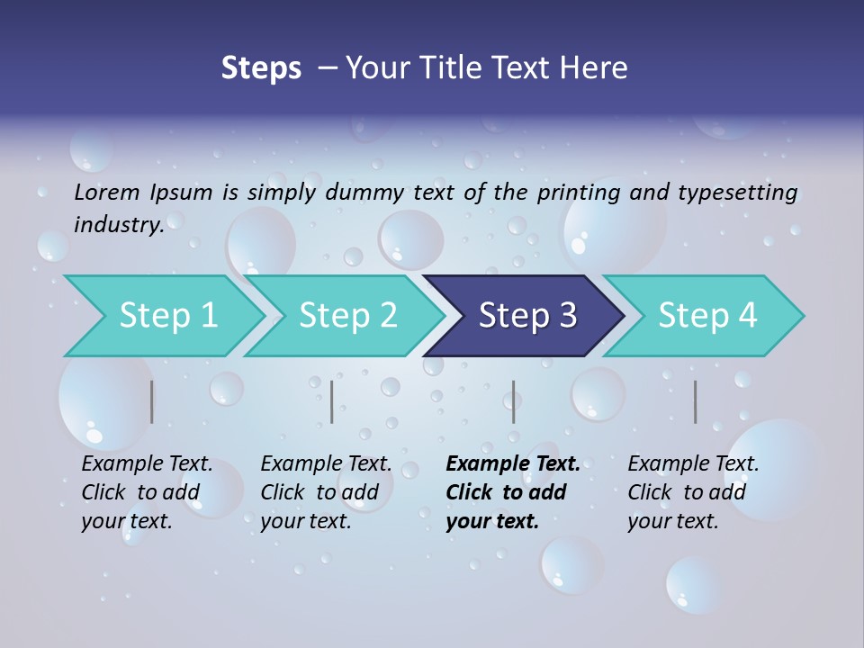 Light Pattern Beauty PowerPoint Template