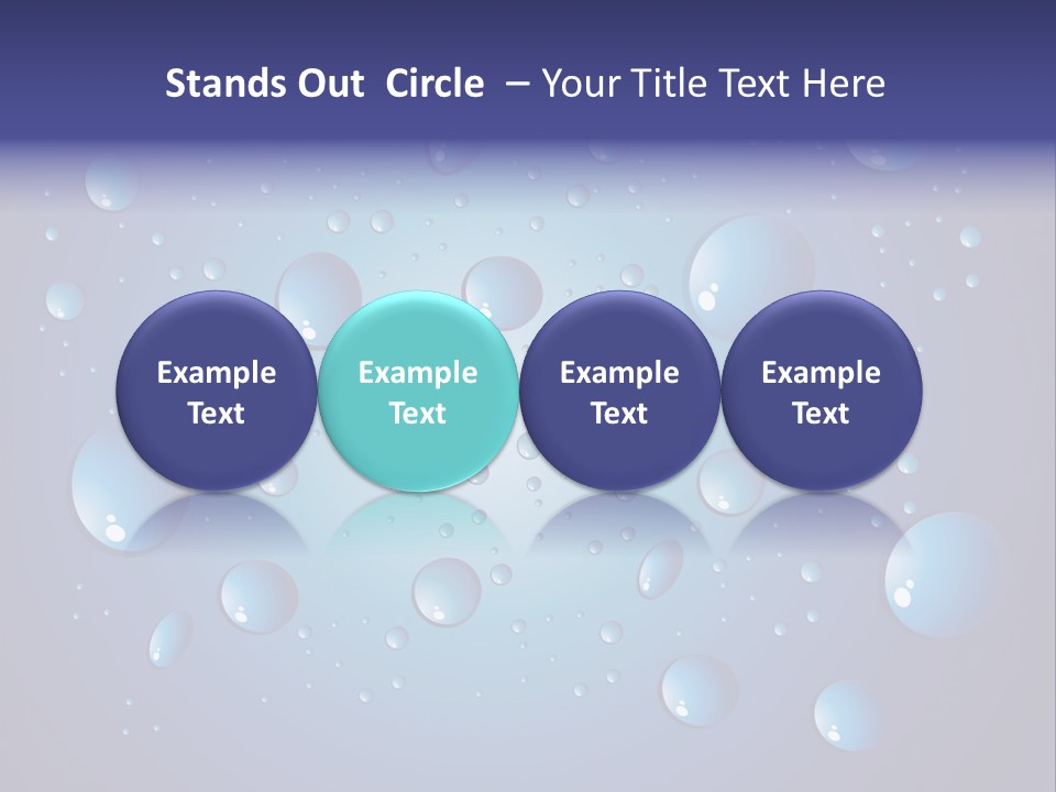 Light Pattern Beauty PowerPoint Template