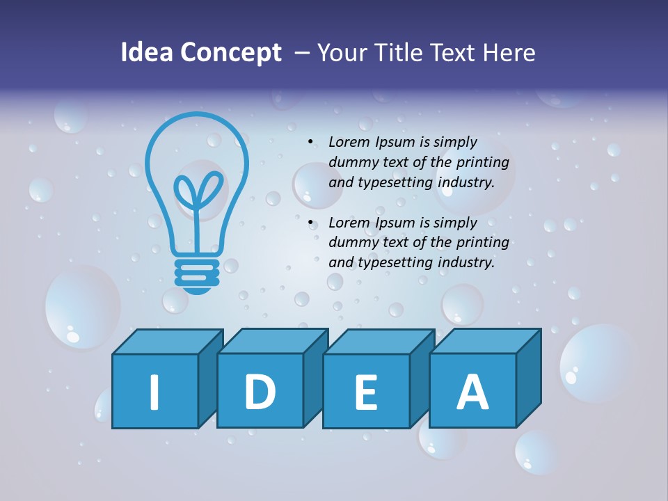 Light Pattern Beauty PowerPoint Template