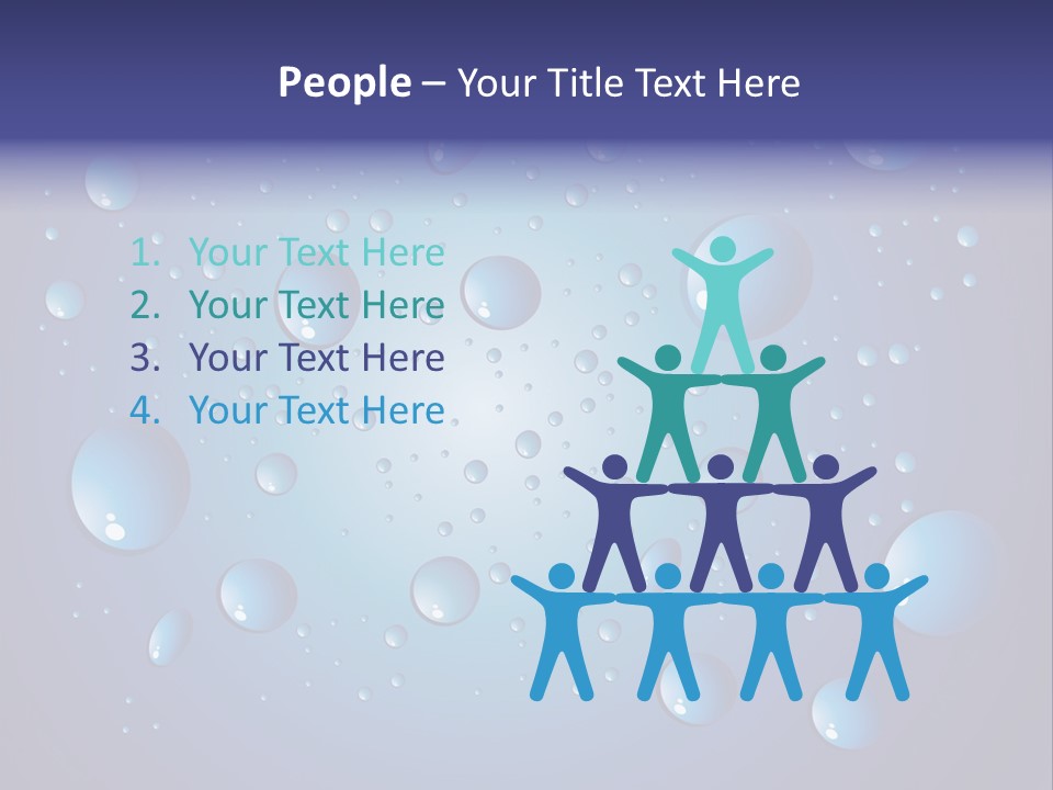 Light Pattern Beauty PowerPoint Template