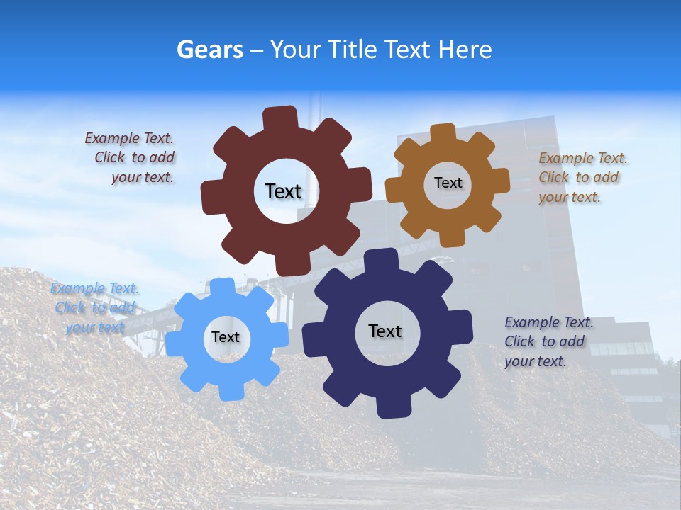 Warming Industry Methane PowerPoint Template