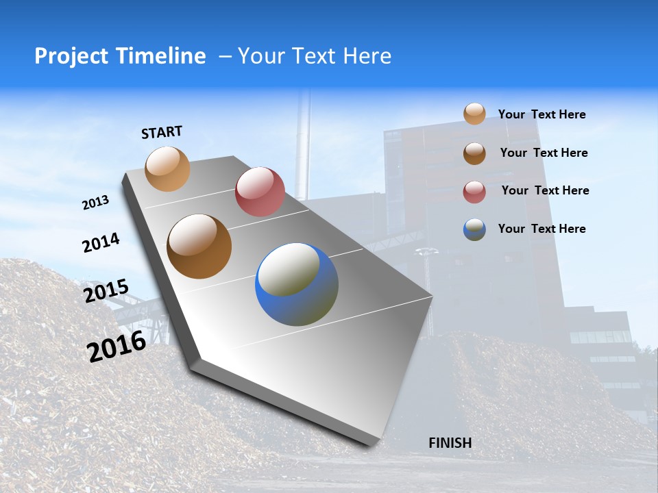 Warming Industry Methane PowerPoint Template