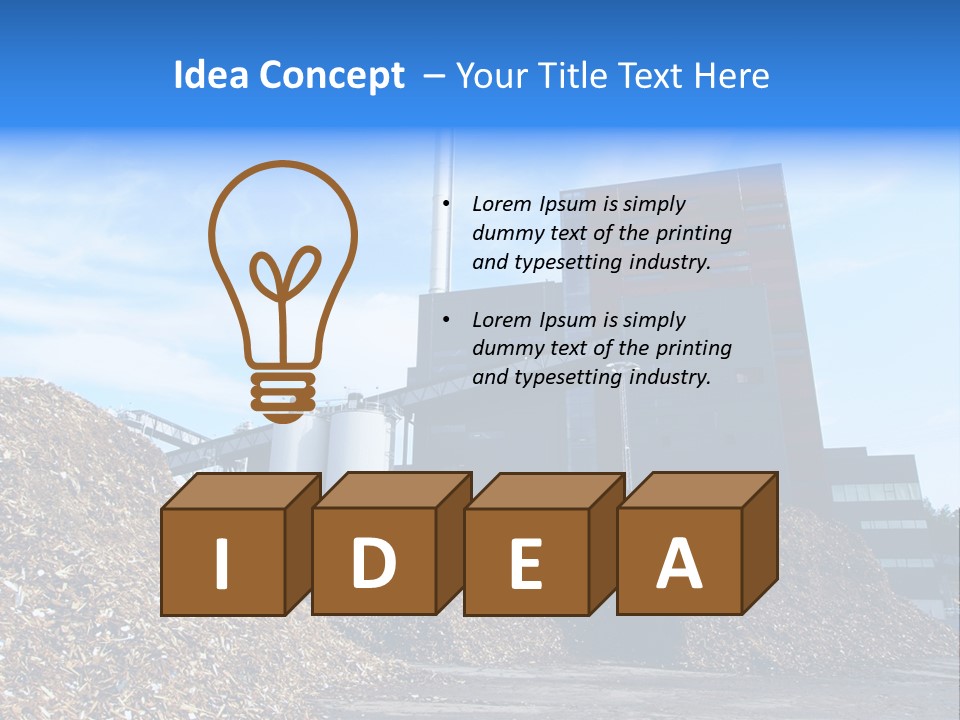 Warming Industry Methane PowerPoint Template