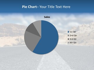 Landscape Traffic Way PowerPoint Template