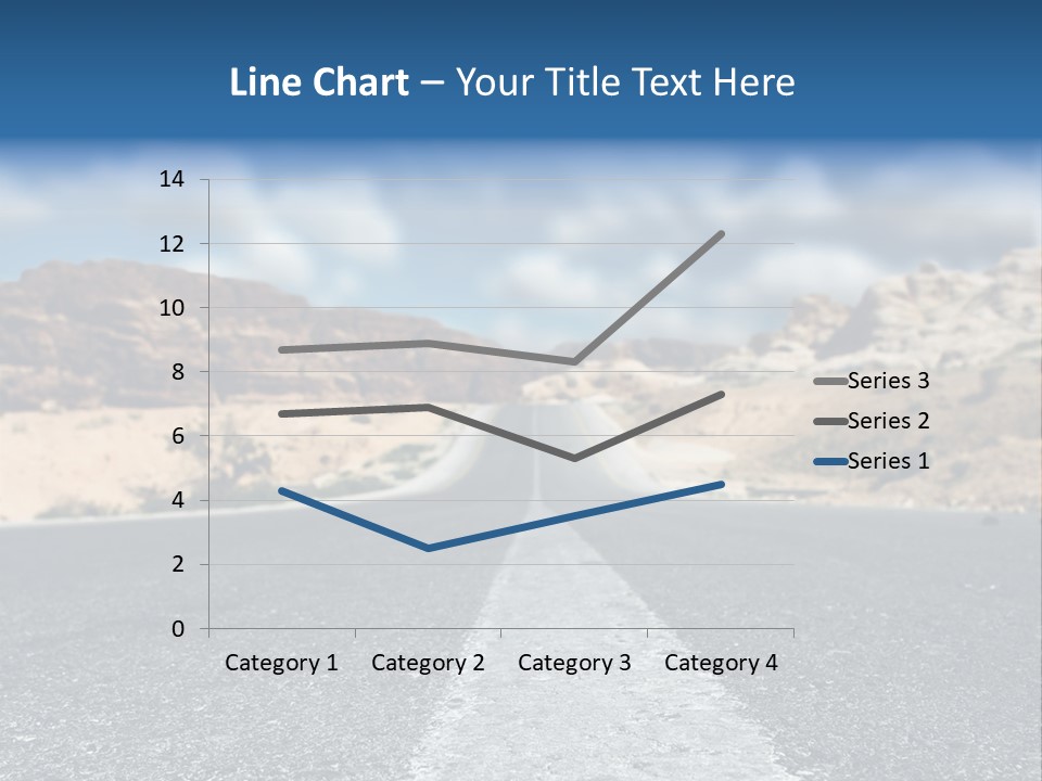 Landscape Traffic Way PowerPoint Template