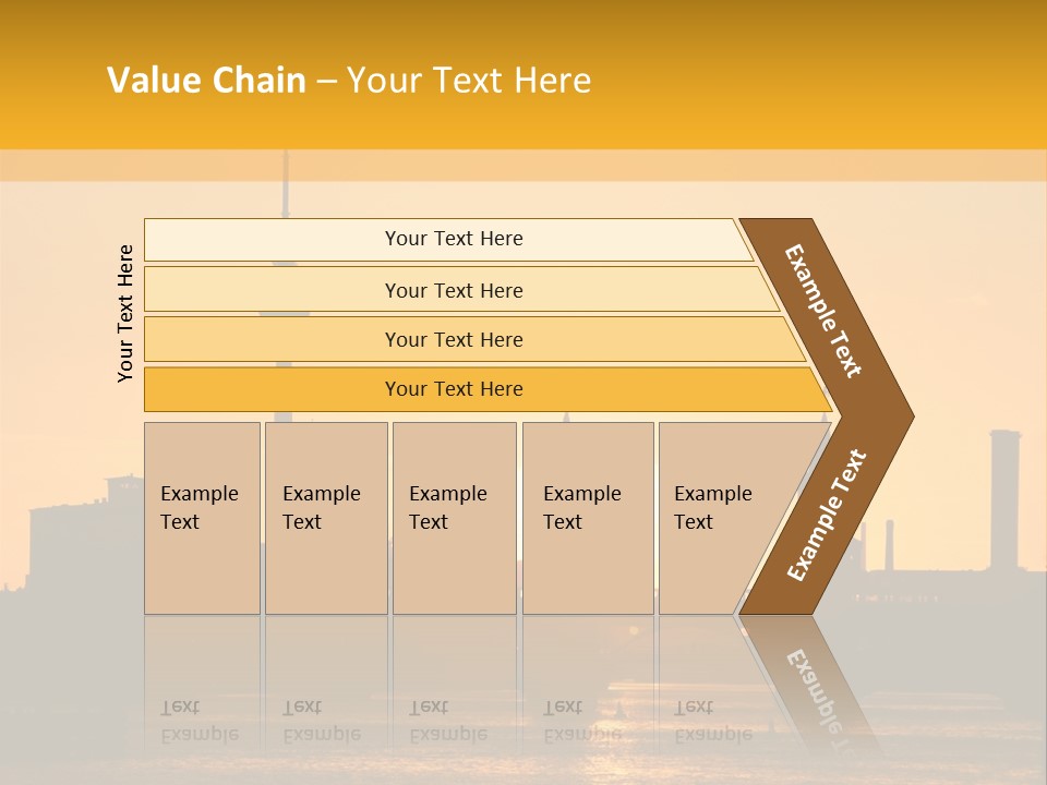 Tower Kreuzberg Skyline PowerPoint Template