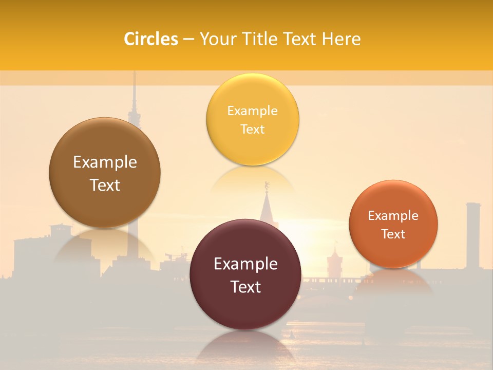 Tower Kreuzberg Skyline PowerPoint Template