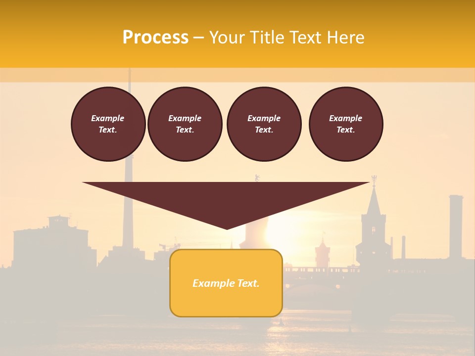 Tower Kreuzberg Skyline PowerPoint Template