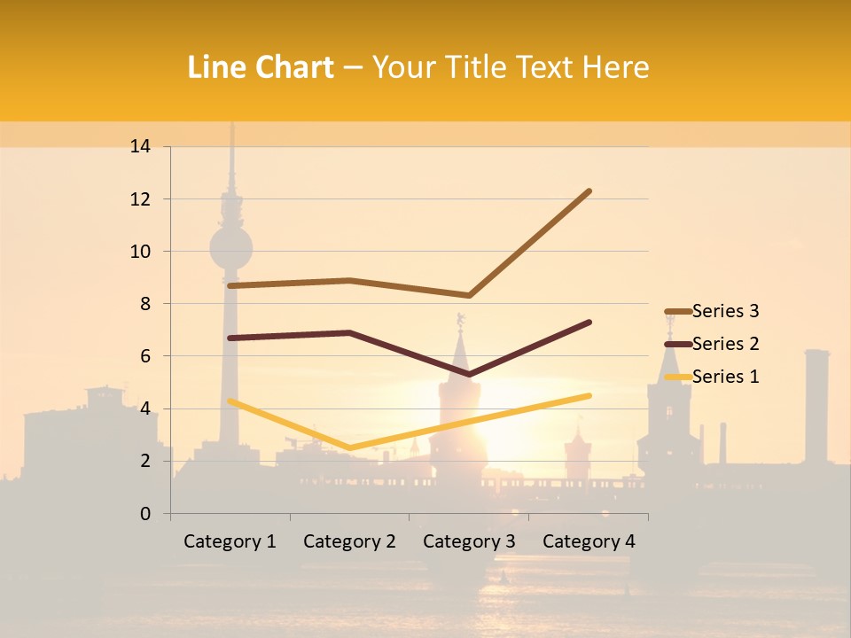 Tower Kreuzberg Skyline PowerPoint Template