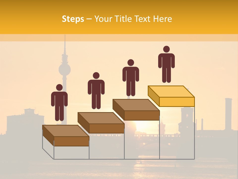 Tower Kreuzberg Skyline PowerPoint Template