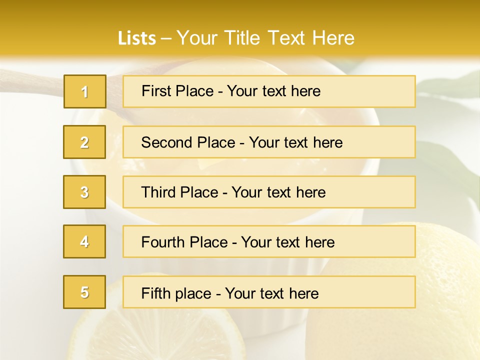 English Leaf Curd PowerPoint Template